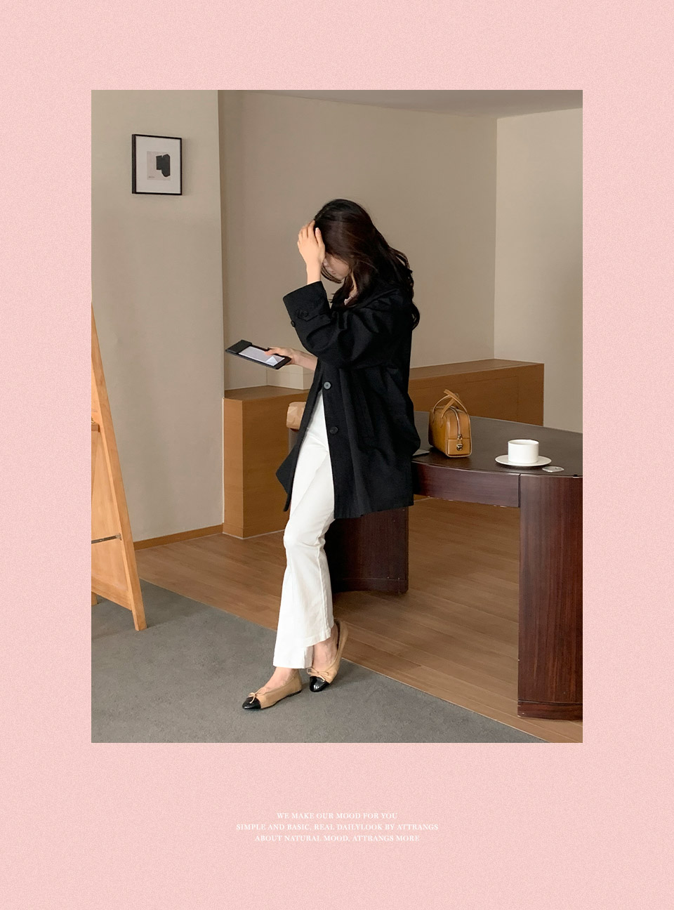 ⚡️부분 오늘출발⚡️ [자체제작] [바이오워싱/클래식템/유행구애X] 비브레 오버핏 바이오워싱 코튼 싱글 하프 트렌치 코트 봄아우터 데이트룩,나들이룩,데일리룩,마실룩,출근룩,하객룩,하프코트 ct1637 부분빠른출발 부분당일배송 부분당일 상세 이미지 101