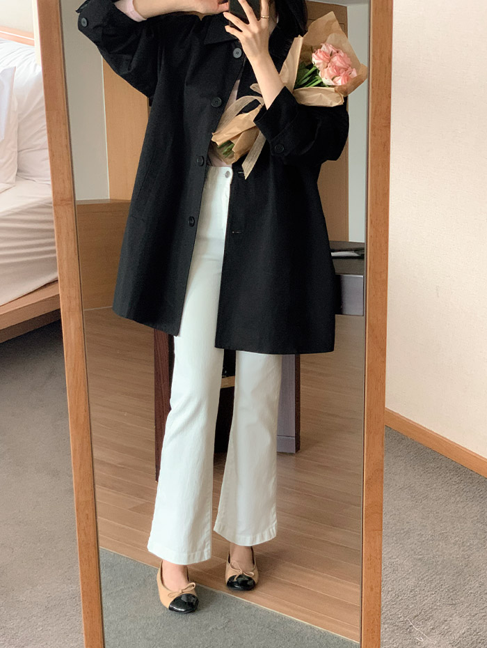 ⚡️부분 오늘출발⚡️ [자체제작] [바이오워싱/클래식템/유행구애X] 비브레 오버핏 바이오워싱 코튼 싱글 하프 트렌치 코트 봄아우터 데이트룩,나들이룩,데일리룩,마실룩,출근룩,하객룩,하프코트 ct1637 부분빠른출발 부분당일배송 부분당일 상세 이미지 111
