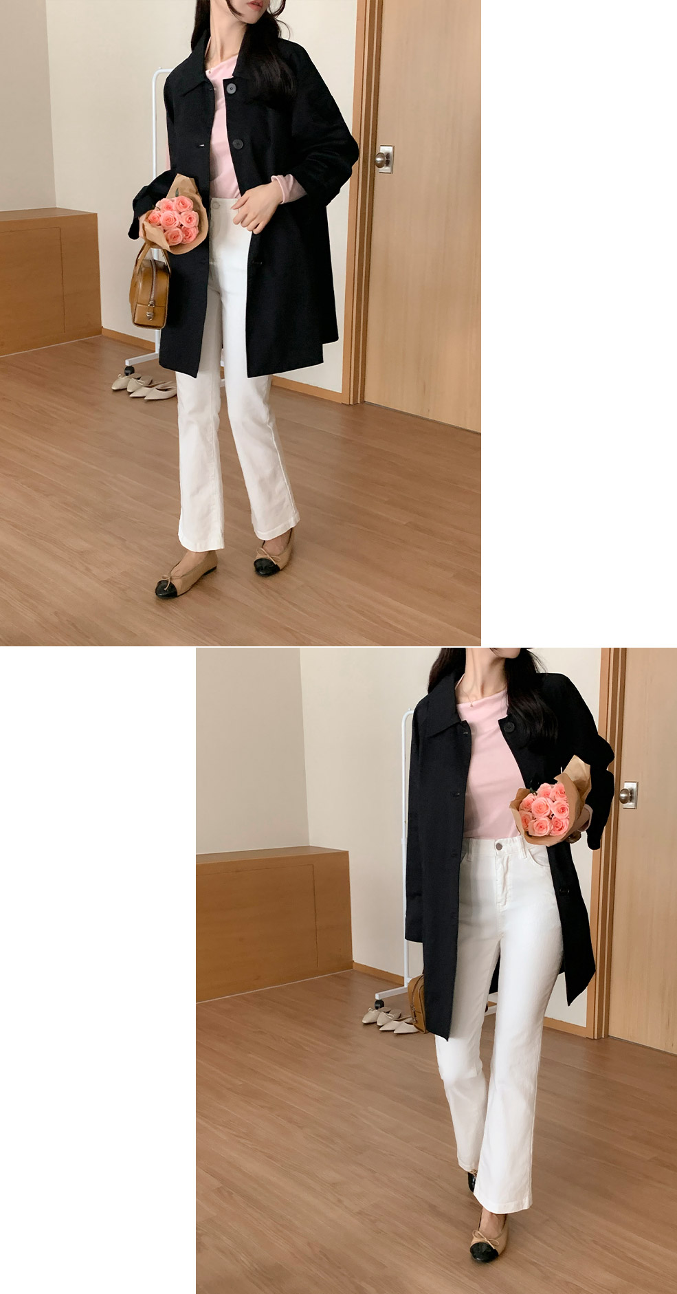 ⚡️부분 오늘출발⚡️ [자체제작] [바이오워싱/클래식템/유행구애X] 비브레 오버핏 바이오워싱 코튼 싱글 하프 트렌치 코트 봄아우터 데이트룩,나들이룩,데일리룩,마실룩,출근룩,하객룩,하프코트 ct1637 부분빠른출발 부분당일배송 부분당일 상세 이미지 93