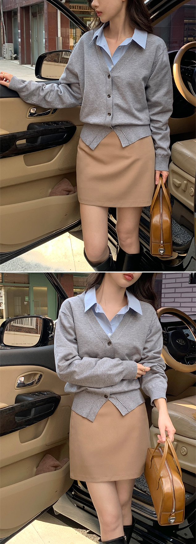 🚚당일발송 [프리미엄원단,크롭가디건] 프레스 브이넥 세미크롭 긴팔 니트 가디건 크롭가디건 브이넥가디건 슬림핏가디건 여리핏코디 꾸안꾸룩 데일리룩] 프레스 브이넥 세미크롭 긴팔 니트 가디건 하객룩가디건 데이트룩,나들이룩,출근룩,오피스룩,면접룩,니트가디건,봄옷,봄가디건,크롭가디건 cd3142 통통 상세 이미지 199