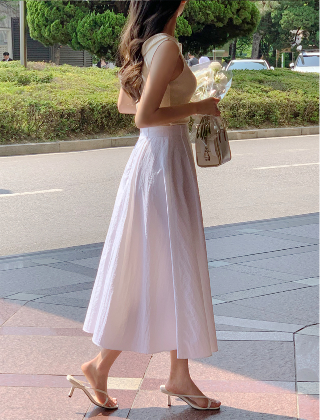 【INCHANT ME】Strap Banding Flare Skirt INCHANT ME】Strap Banding Flare Skirt INCHANT ME】Hope