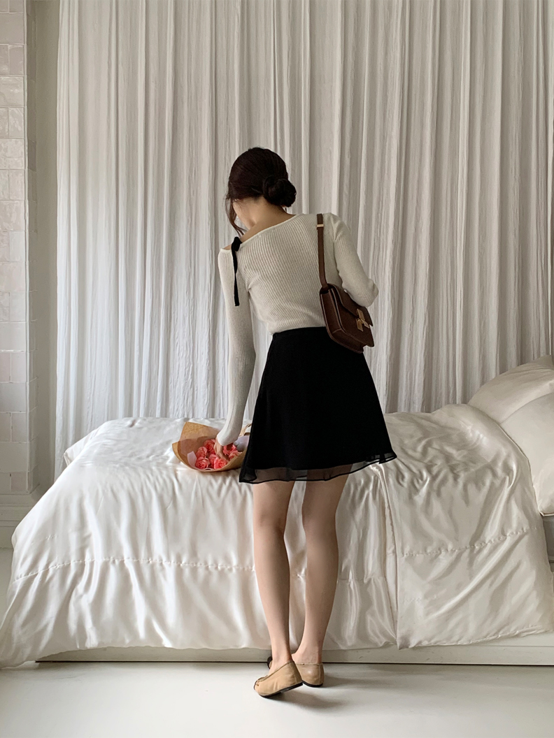 1000장 돌파✨ (여리무드/발레리나룩) 앤제리 쉬폰 레이어드 스커트 sk6949 상세 이미지 84