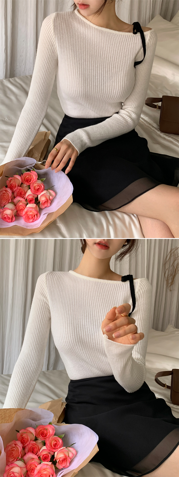 1000장 돌파✨ (여리무드/발레리나룩) 앤제리 쉬폰 레이어드 스커트 sk6949 상세 이미지 77
