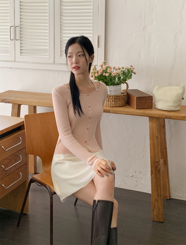 1000장 돌파✨ (여리무드/발레리나룩) 앤제리 쉬폰 레이어드 스커트 sk6949 상세 이미지 53
