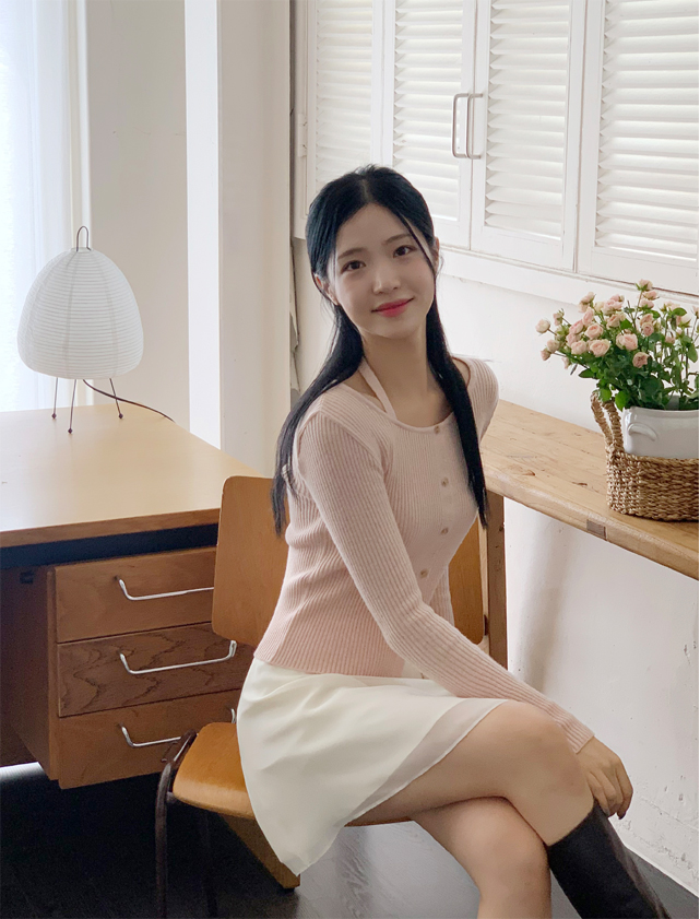 1000장 돌파✨ (여리무드/발레리나룩) 앤제리 쉬폰 레이어드 스커트 sk6949 상세 이미지 55