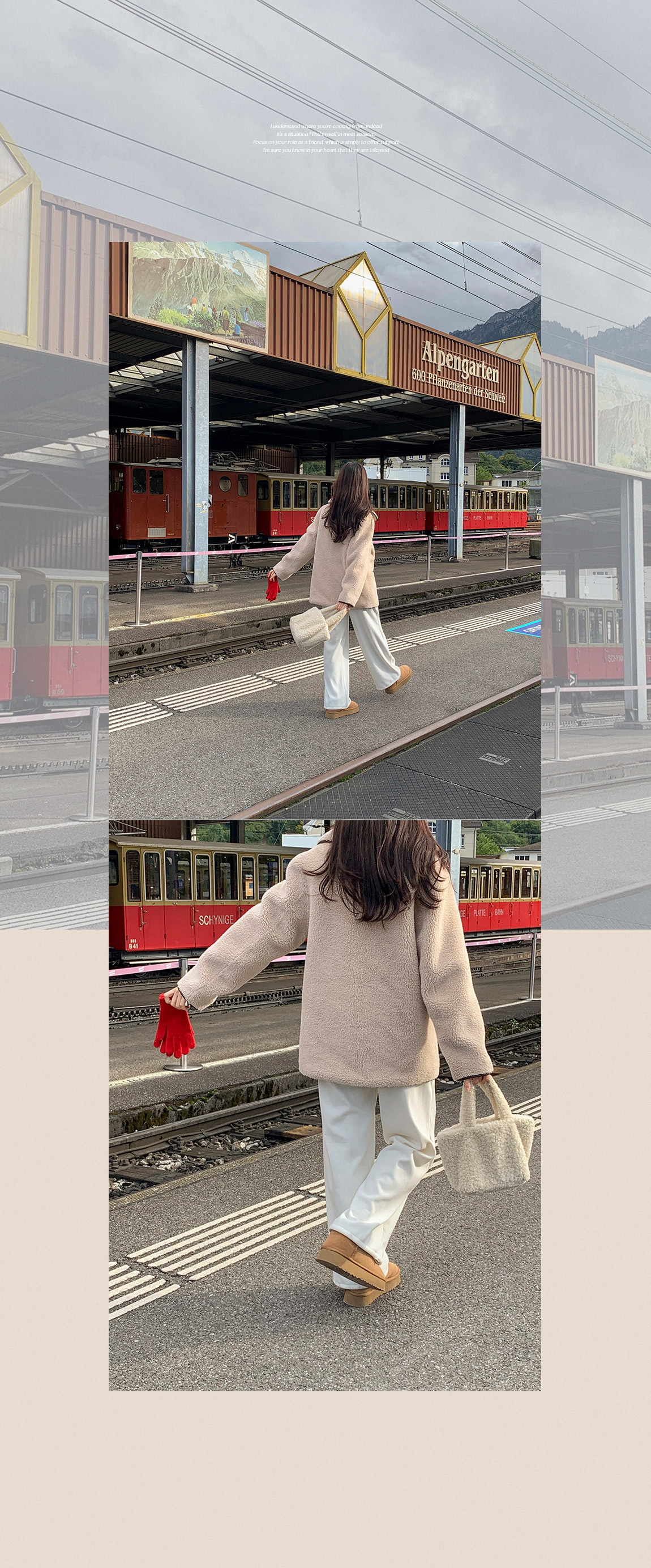 🚚당일발송  [디자인특허/고퀄리티] 리볼드 프리미엄 에코 양털 하프 더플 코트 데일리룩,데이트룩,출근룩,나들이룩,떡볶이코트 ct1640 상세 이미지 31