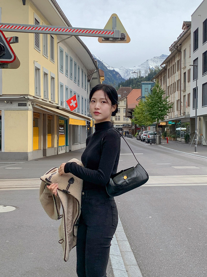 🚚당일발송  [디자인특허/고퀄리티] 리볼드 프리미엄 에코 양털 하프 더플 코트 데일리룩,데이트룩,출근룩,나들이룩,떡볶이코트 ct1640 상세 이미지 27