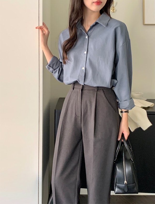 🚚부분당일발송 [SALE] [구김방지원단/하체완벽보정] 로던 올타임 발열 속기모 원핀턱 슬랙스 데일리룩,데이트룩,캐주얼룩,출근룩,나들이룩,하객룩 ps4970 통통 상세 이미지 18