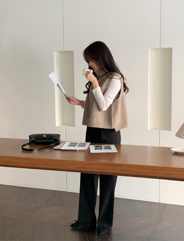 🚚부분당일발송 [SALE] [구김방지원단/하체완벽보정] 로던 올타임 발열 속기모 원핀턱 슬랙스 데일리룩,데이트룩,캐주얼룩,출근룩,나들이룩,하객룩 ps4970 통통 상세 이미지 32