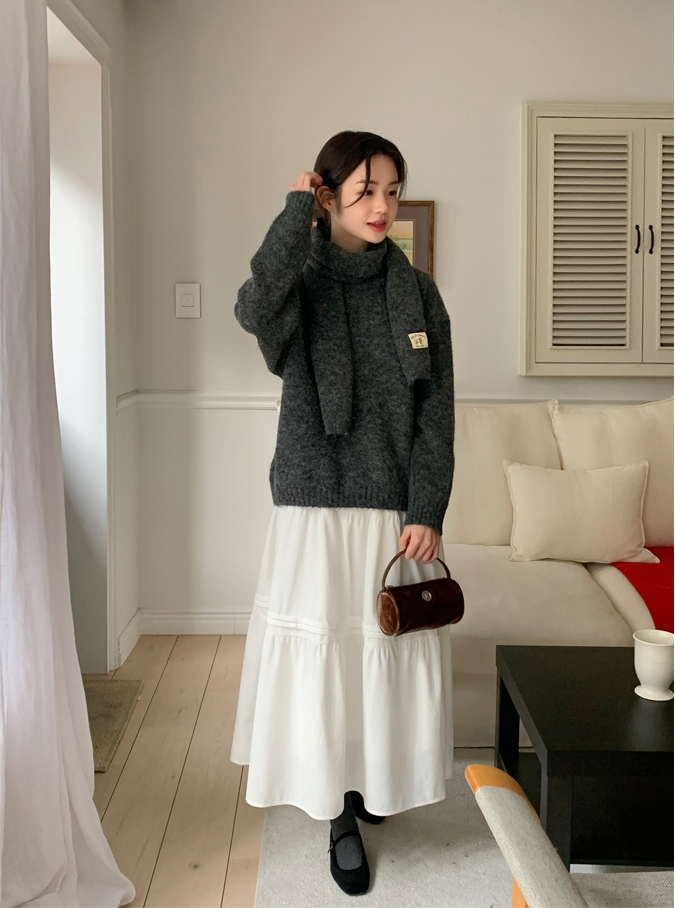 🚚부분당일발송 5000장 돌파✨ [S/S버전] 플로브 밴딩 캉캉 플레어 롱 스커트 데일리룩,데이트룩,캐주얼룩,나들이룩,공항룩,롱치마,롱스커트,여행룩,캉캉스커트,캉캉치마,,봄치마,여름치마 sk7102 상세 이미지 58
