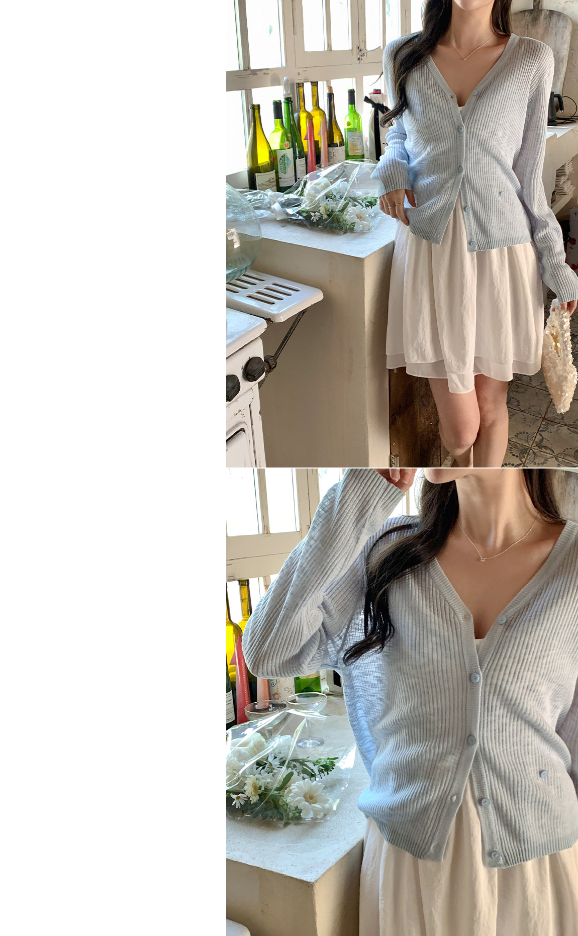 [🔥아뜨데이 앵콜할인🔥]⚡️부분 오늘출발⚡️ (살안타템/썸머시스루가디건) 라퓌린 V넥 썸머 골지 시스루 투웨이 가디건 썸머가디건 시스루니트 여름브이넥가디건 여리핏가디건 비침가디건 썸머니트 레이어드룩 데일리룩 소프트핏 버튼가디건 나들이룩 꾸안꾸룩 cd3373 부분빠른출발 부분당일배송 부분당일 상세 이미지 32