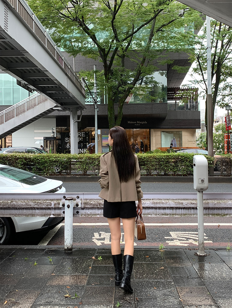 [주문폭주] [여신핏] 비엔나 더블버튼 숏 트렌치 자켓 봄자켓 봄아우터 데이트룩,마실룩,나들이룩,데일리룩,출근룩,하객룩,트렌치코트 jk1292 상세 이미지 46