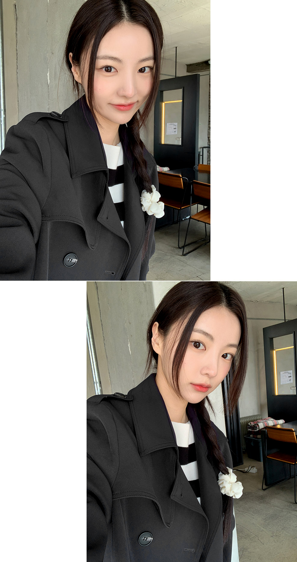 [주문폭주] [여신핏] 비엔나 더블버튼 숏 트렌치 자켓 봄자켓 봄아우터 데이트룩,마실룩,나들이룩,데일리룩,출근룩,하객룩,트렌치코트 jk1292 상세 이미지 94