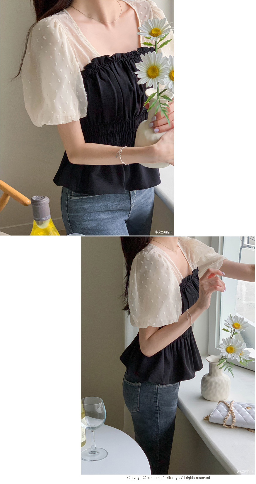 1000장 돌파✨ 아담녀들을 위한 말랑말랑 그레이블루 슬림일자핏 스판 데님팬츠 ps2407 상세 이미지 22