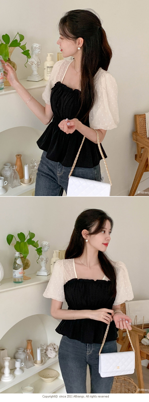 1000장 돌파✨ 아담녀들을 위한 말랑말랑 그레이블루 슬림일자핏 스판 데님팬츠 ps2407 상세 이미지 6