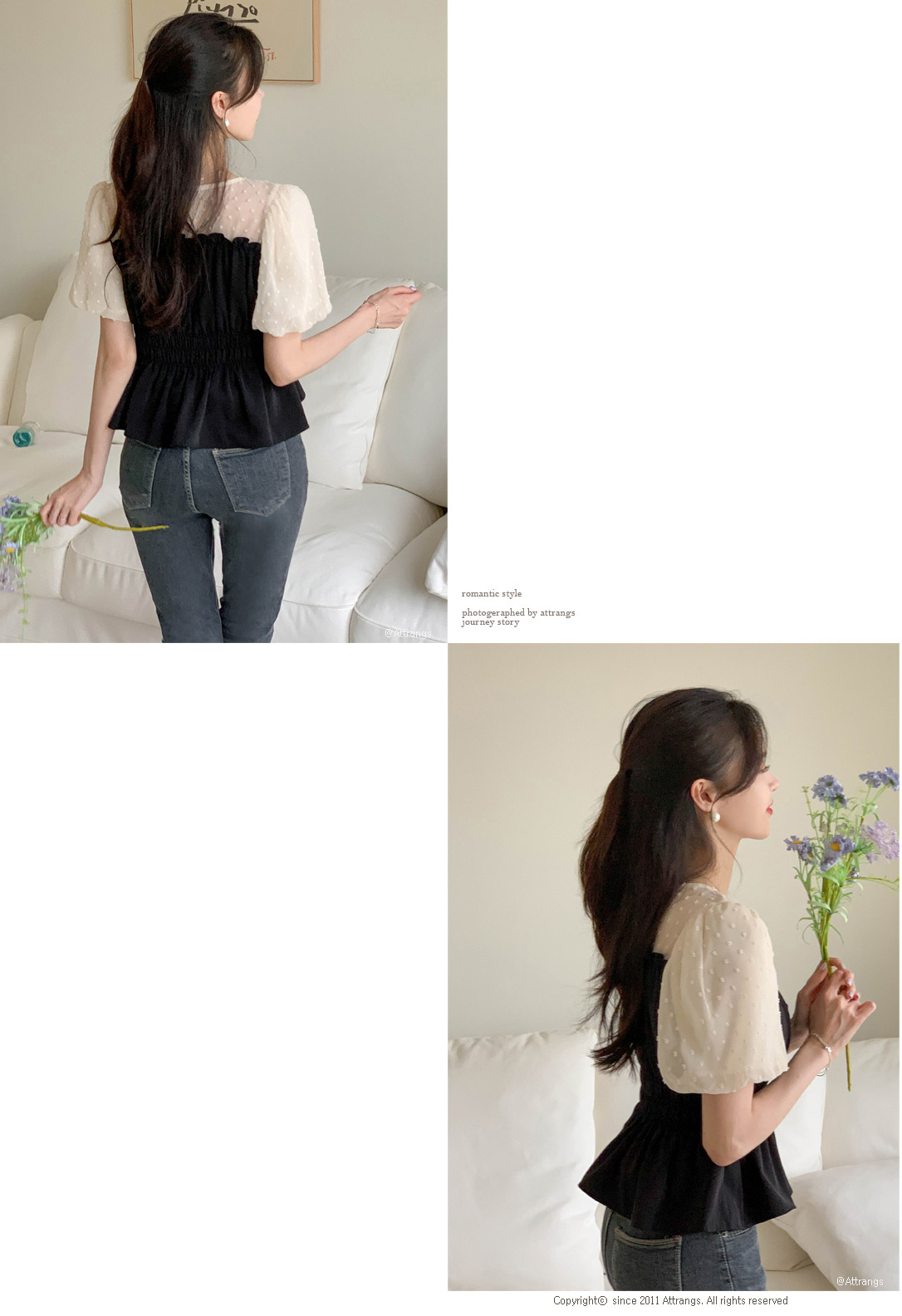 1000장 돌파✨ 아담녀들을 위한 말랑말랑 그레이블루 슬림일자핏 스판 데님팬츠 ps2407 상세 이미지 11